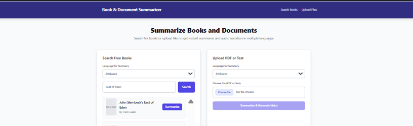 Image for Book Summarizer