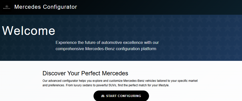Image for Mercedes Configurator