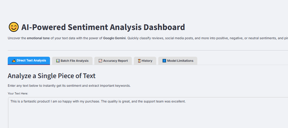 Image for Company Sentiment Dashboard